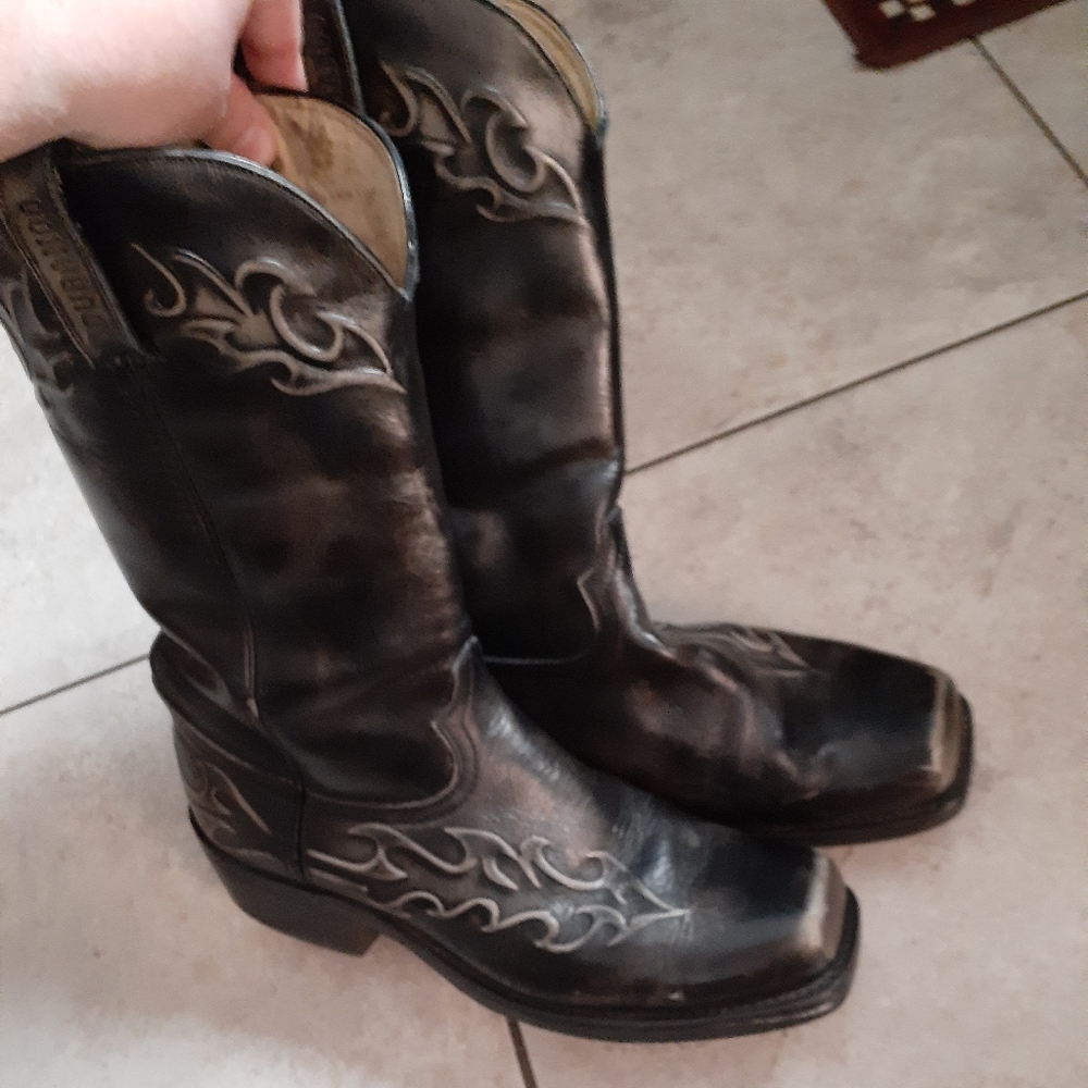 Vintage Durango motorcycle Boots